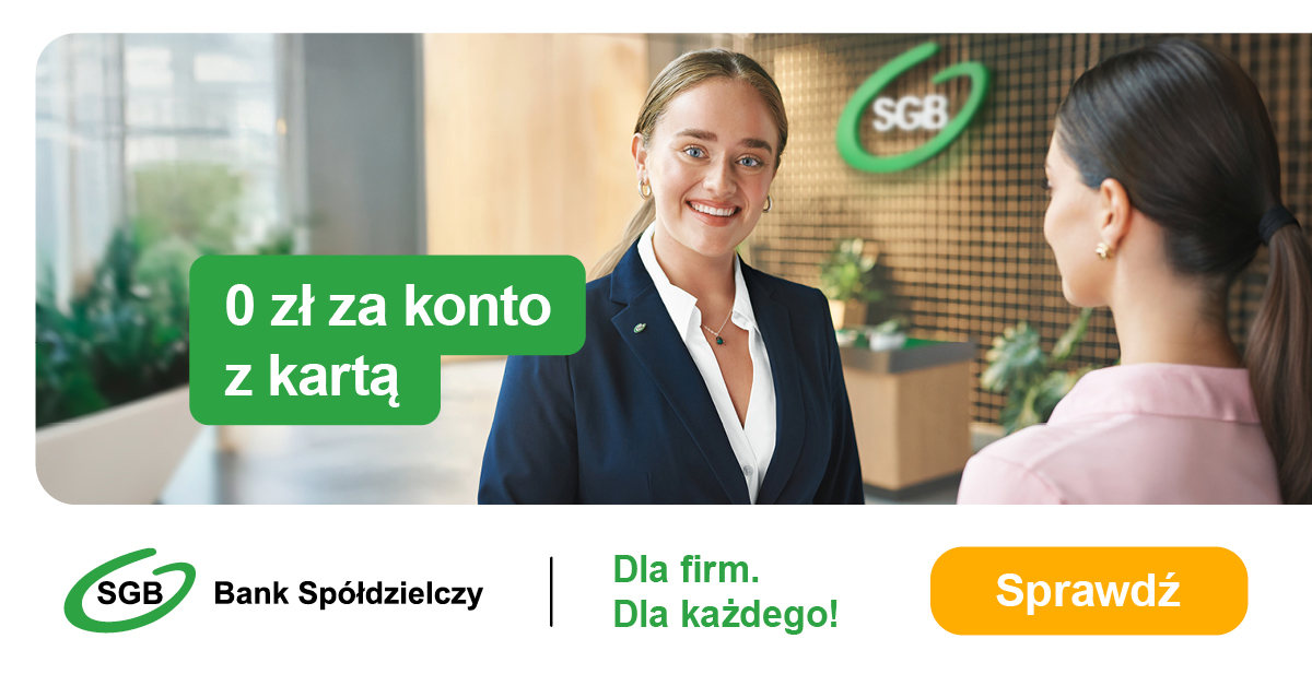 Konto firmowe za 0 zł